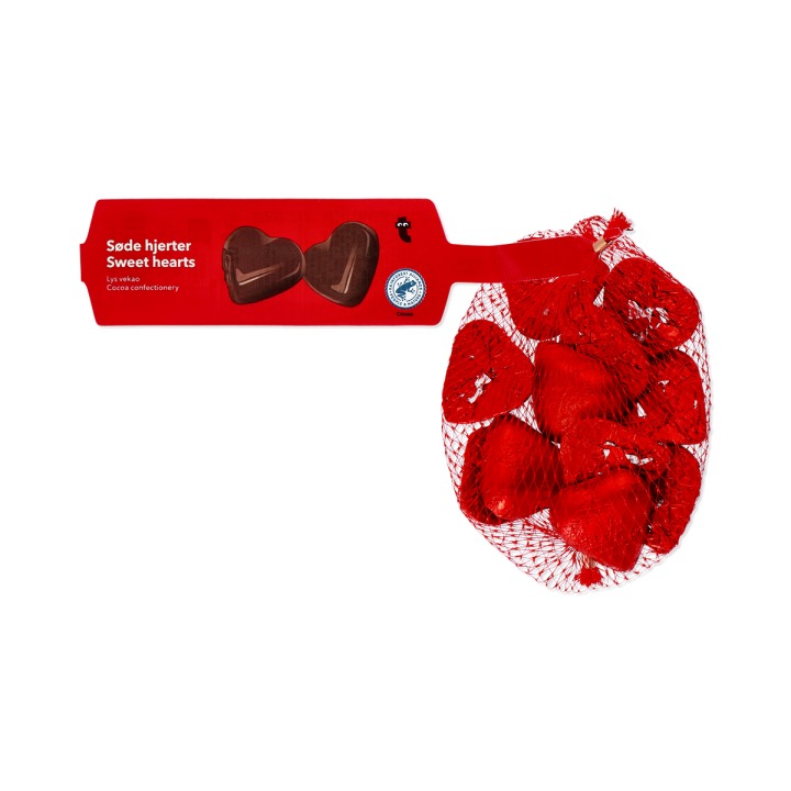 ばらまきハートチョコ（パッケージ）