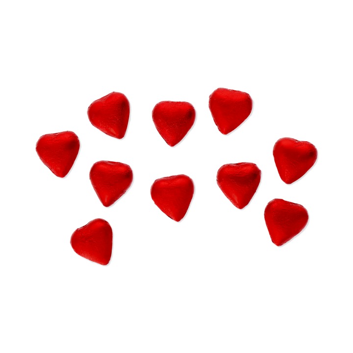 ばらまきハートチョコ