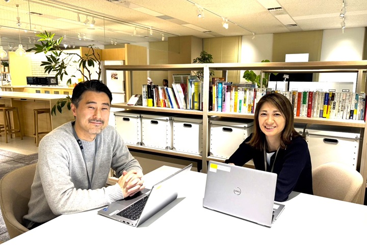 カムバック制度事務局の担当者の御二方