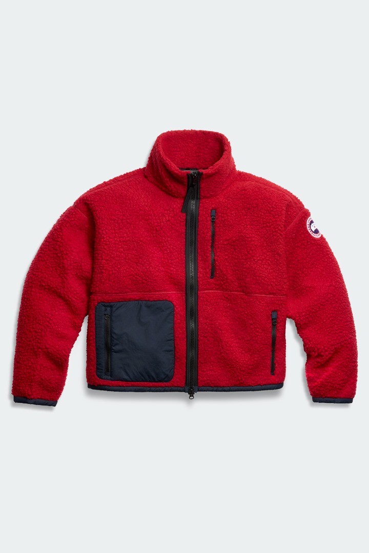 Simcoe Fleece Jacket（カラー：Carmine Red/Nocturne）