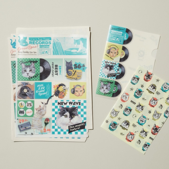 クリアファイル3枚セット