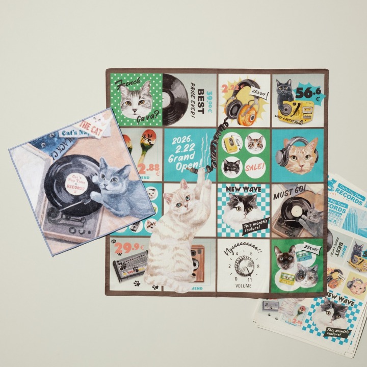 ミニタオルとハンカチ