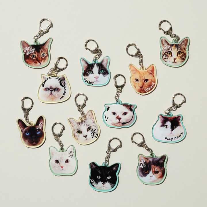 アクリルチャーム