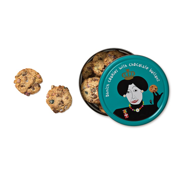 ボタンチョコレートクッキー