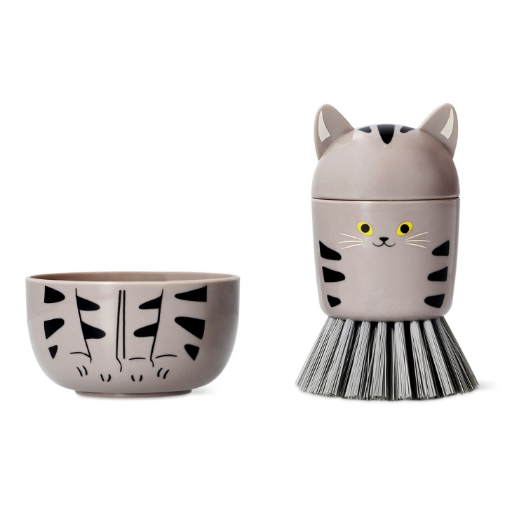 ディッシュブラシ（ねこデザイン）