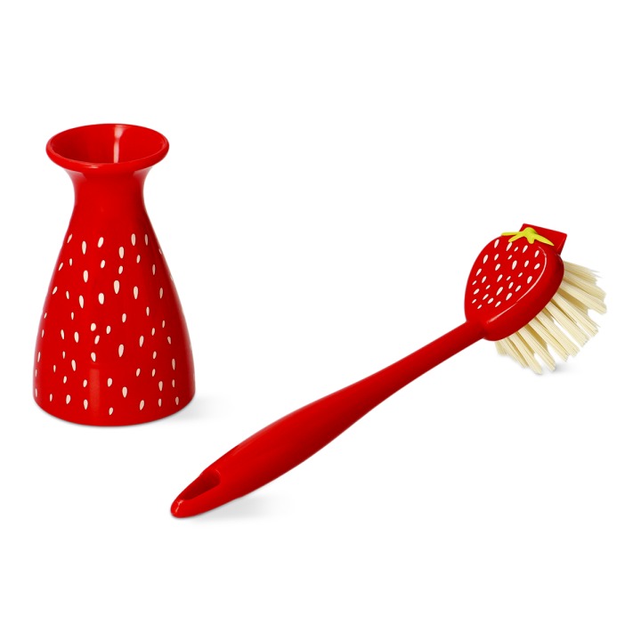 ブラシ（いちごデザイン）