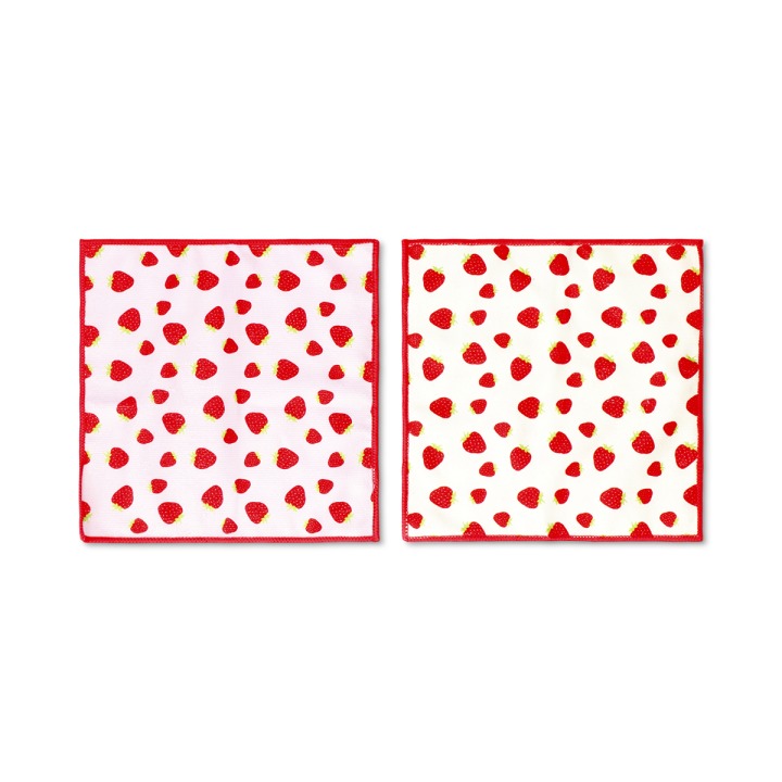 マイクロファイバークロス（いちご柄）