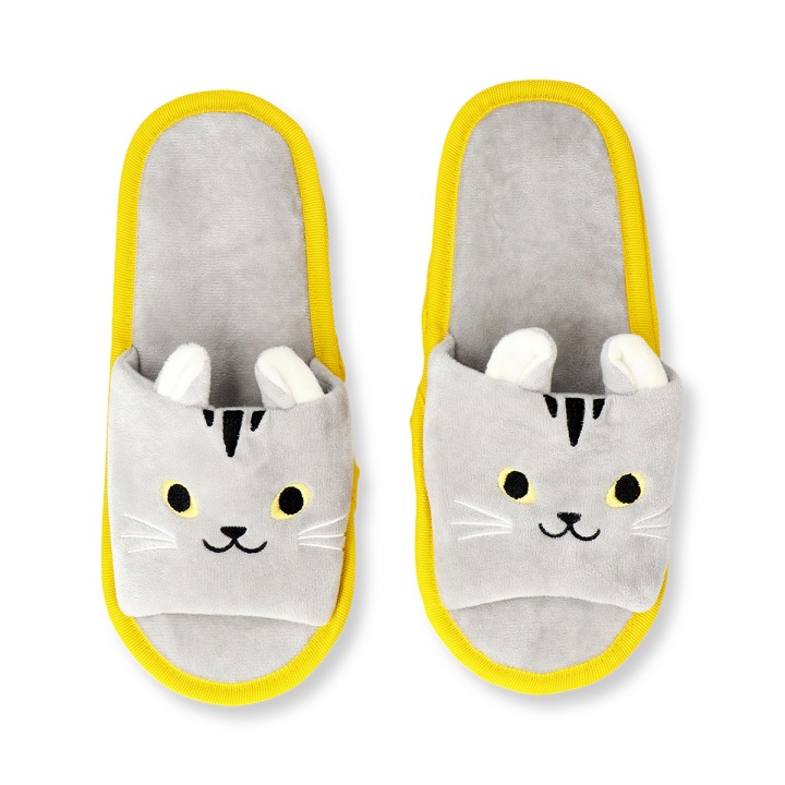 おそうじスリッパ（ねこデザイン）