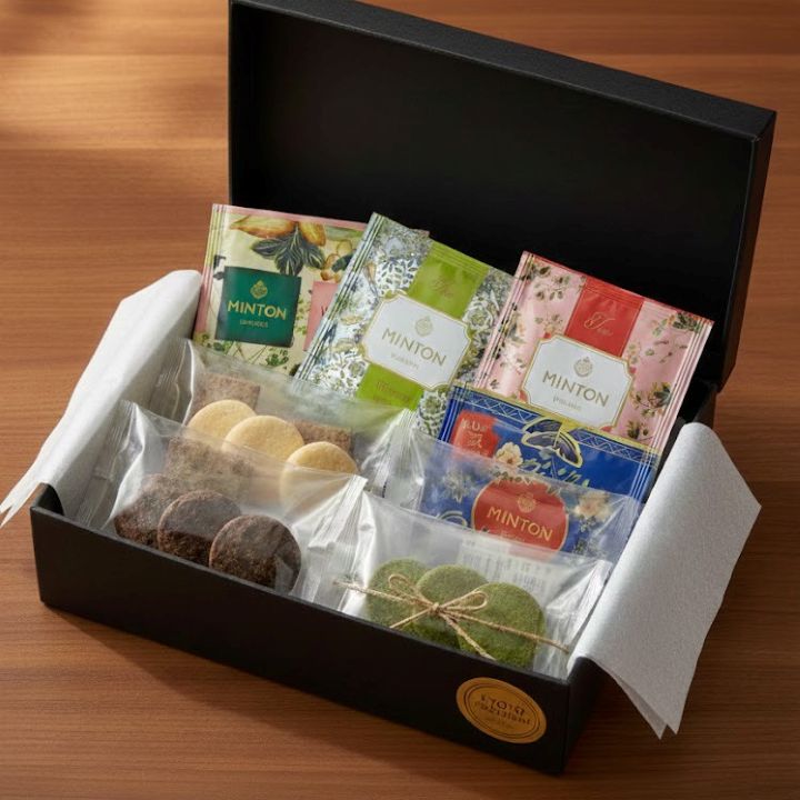 和紅茶と米粉クッキーのギフトボックス