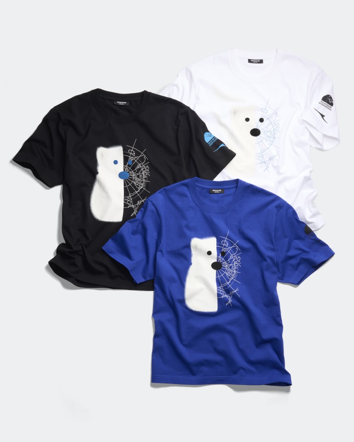 Mesa Tee（カラー：Optical White / Black / Azurite Blue ）