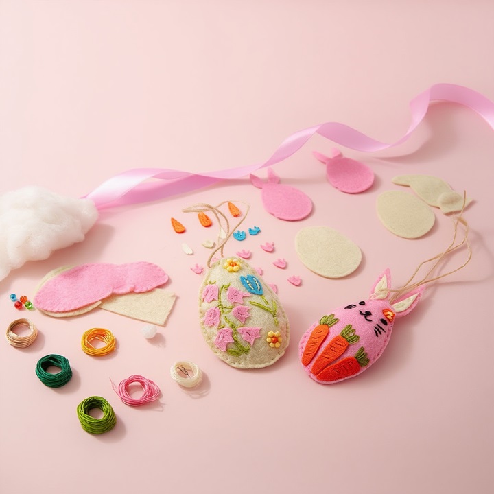 DIY刺繍デコレーション