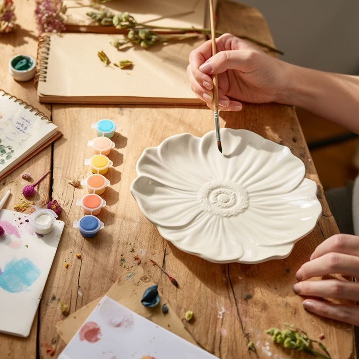 DIYペイントプレート