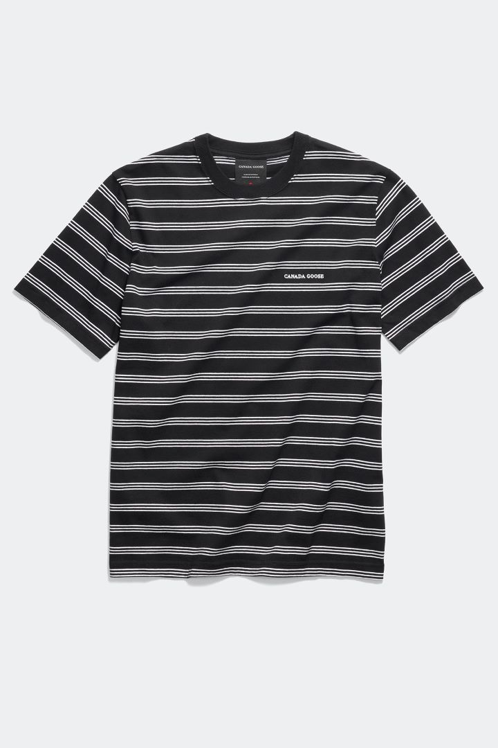 Vantage Striped T-shirt（カラー：Black Talbot Stripe）