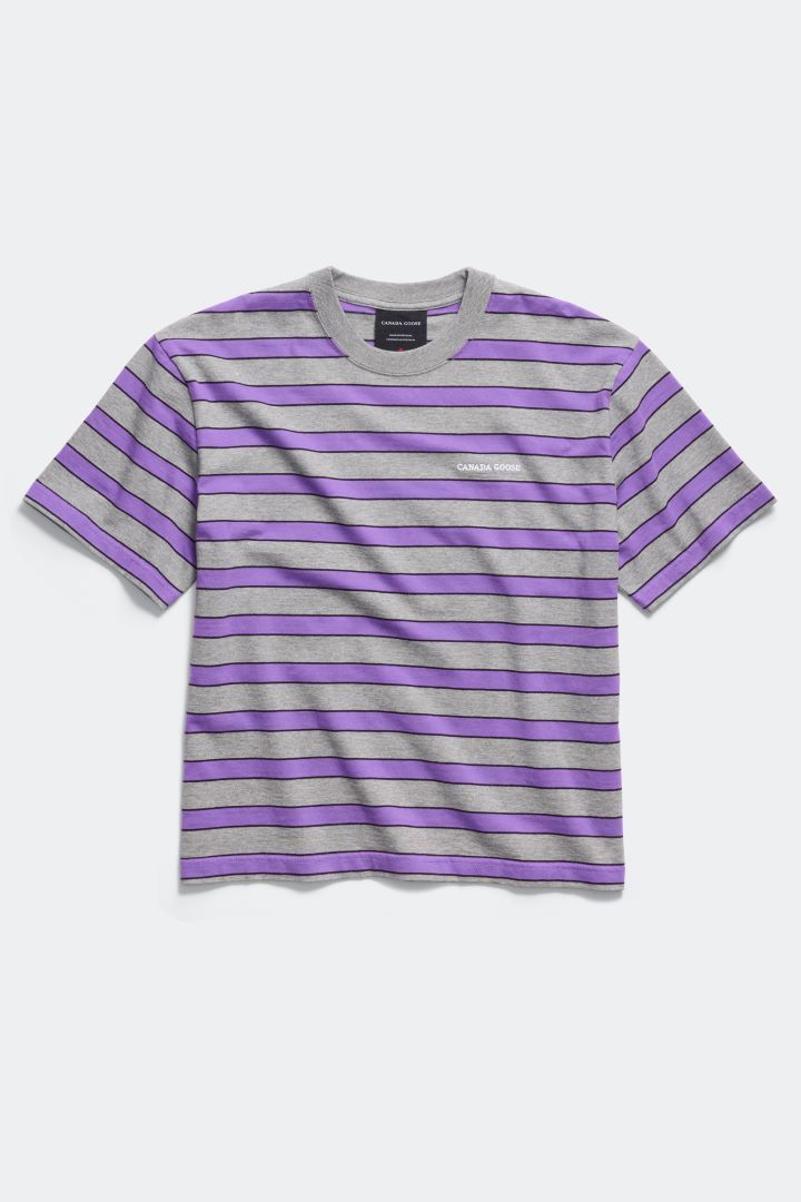 Roam Striped T-Shirt（カラー：Lilac Colbourne Stripe）