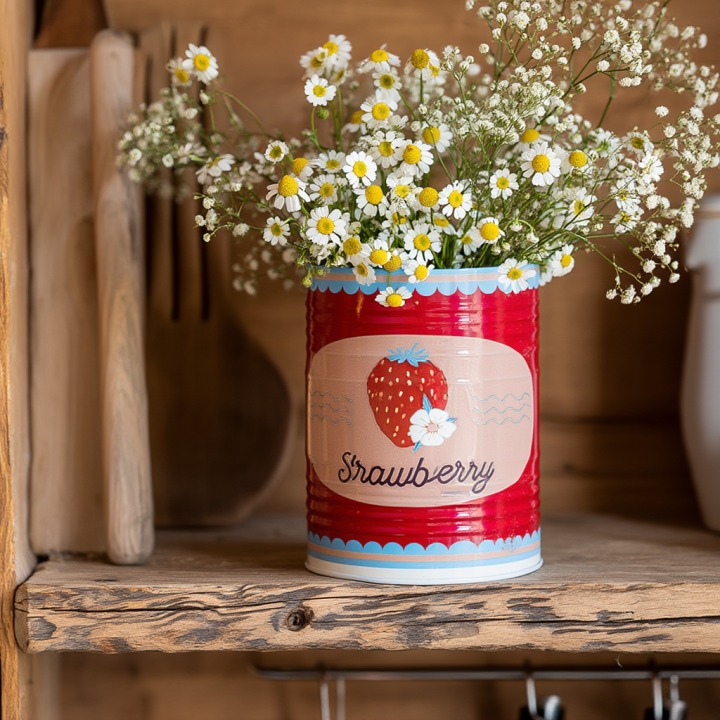 収納缶（ストロベリー）
