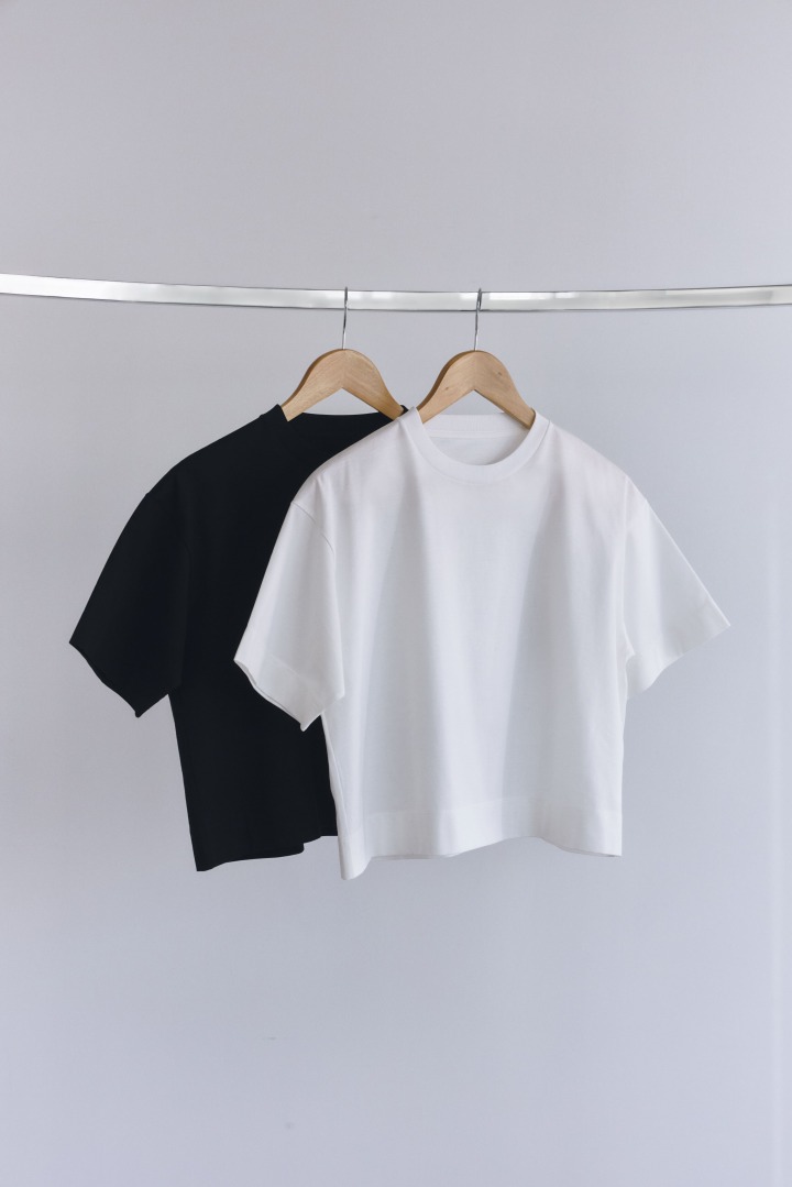 コットン天竺半袖オーバー プルオーバー