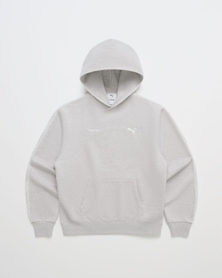 Lace Logo Fleece Hoodie