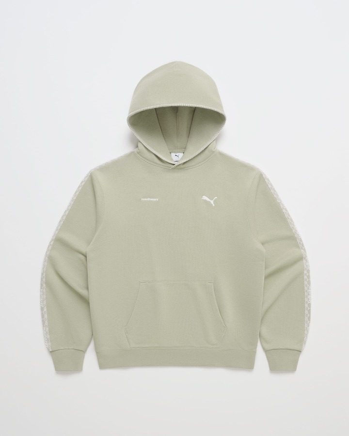 Lace Logo Fleece Hoodie
