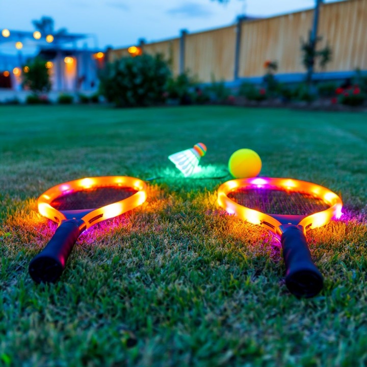 光るバドミントンセット 2,200円